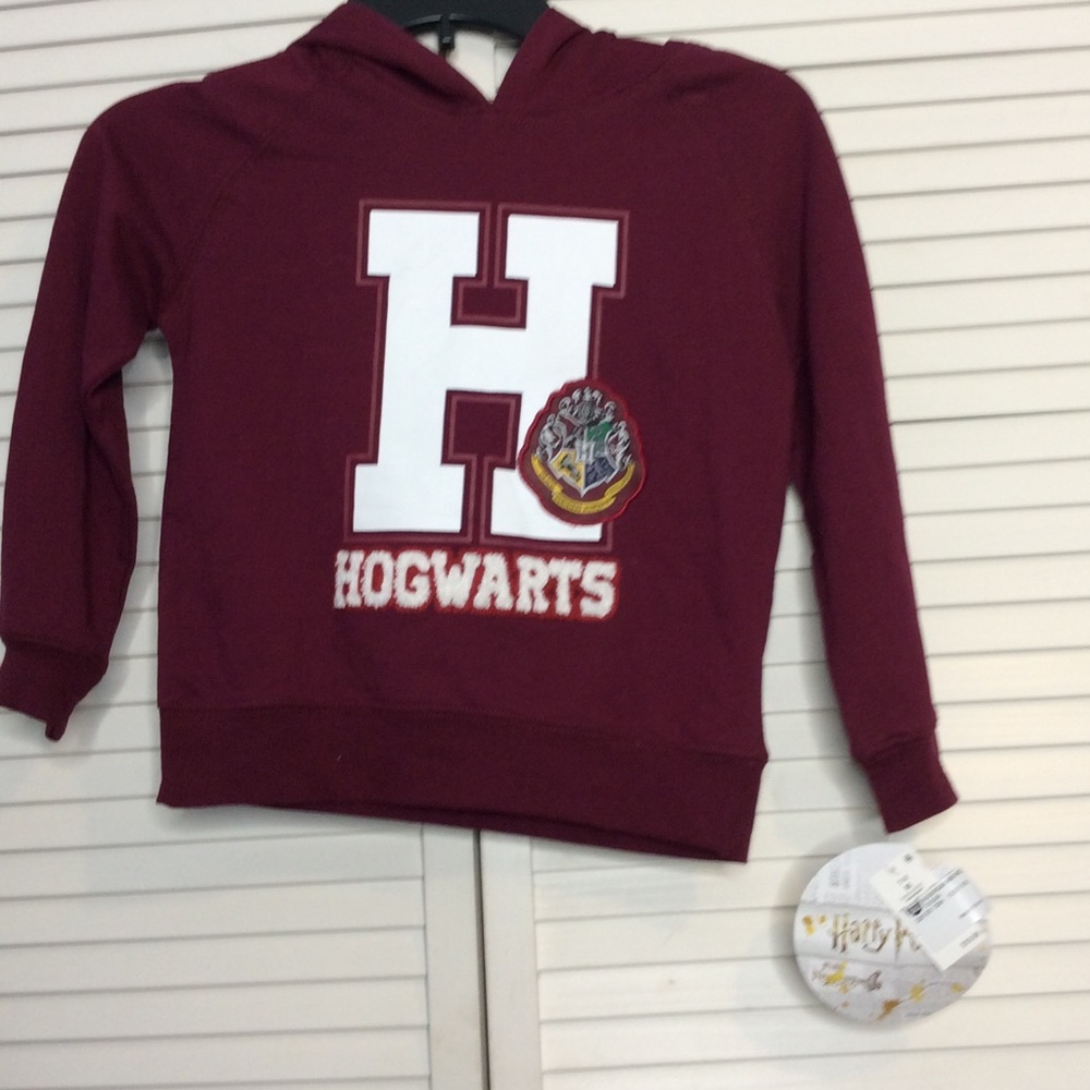 Brand New Hogwarts dark red hoodie